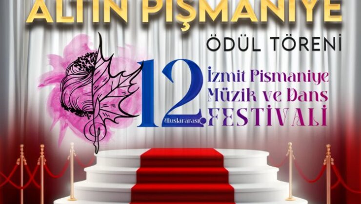 Altın Pişmaniye ödüllerini bekliyor