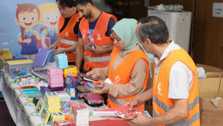 Çayırova kırtasiye yardımı yapacak