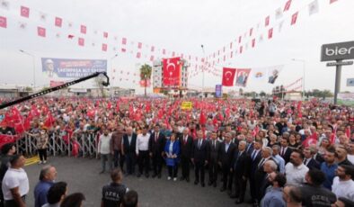 Adana’da Şakirpaşa Alt Geçidi’e muhteşem açılış