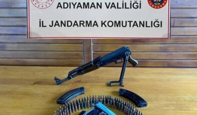 Adıyaman İl Jandarma’dan silah operasyonu